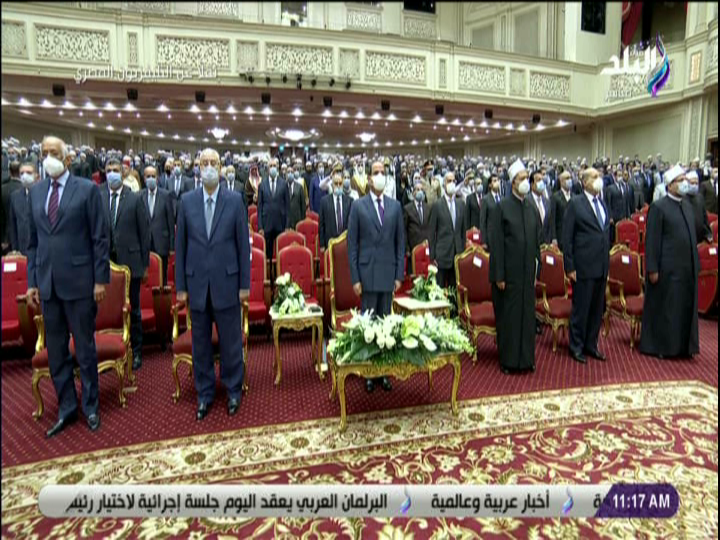 إنتهاء إحتفالية ذكرى المولد النبوي الشريف