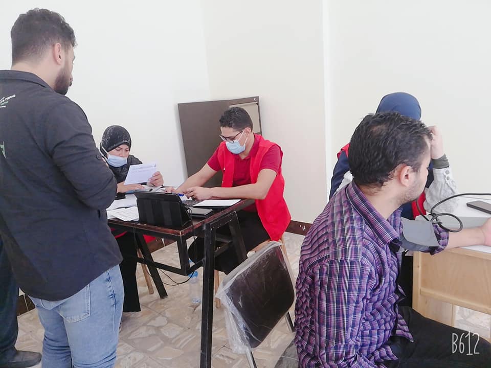 جانب من القافلة 