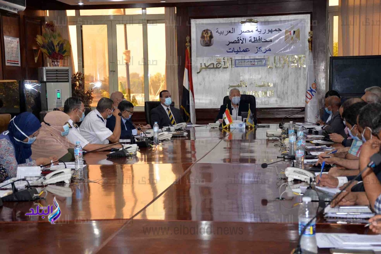 المستشار مصطفى ألهم محافظ الأقصر