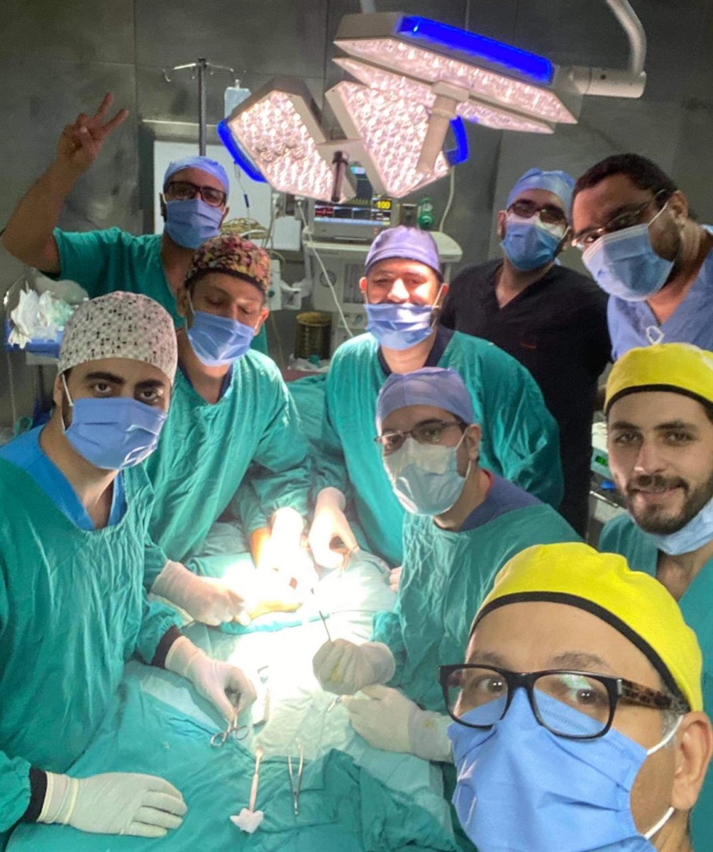 الطاقم الطبي 