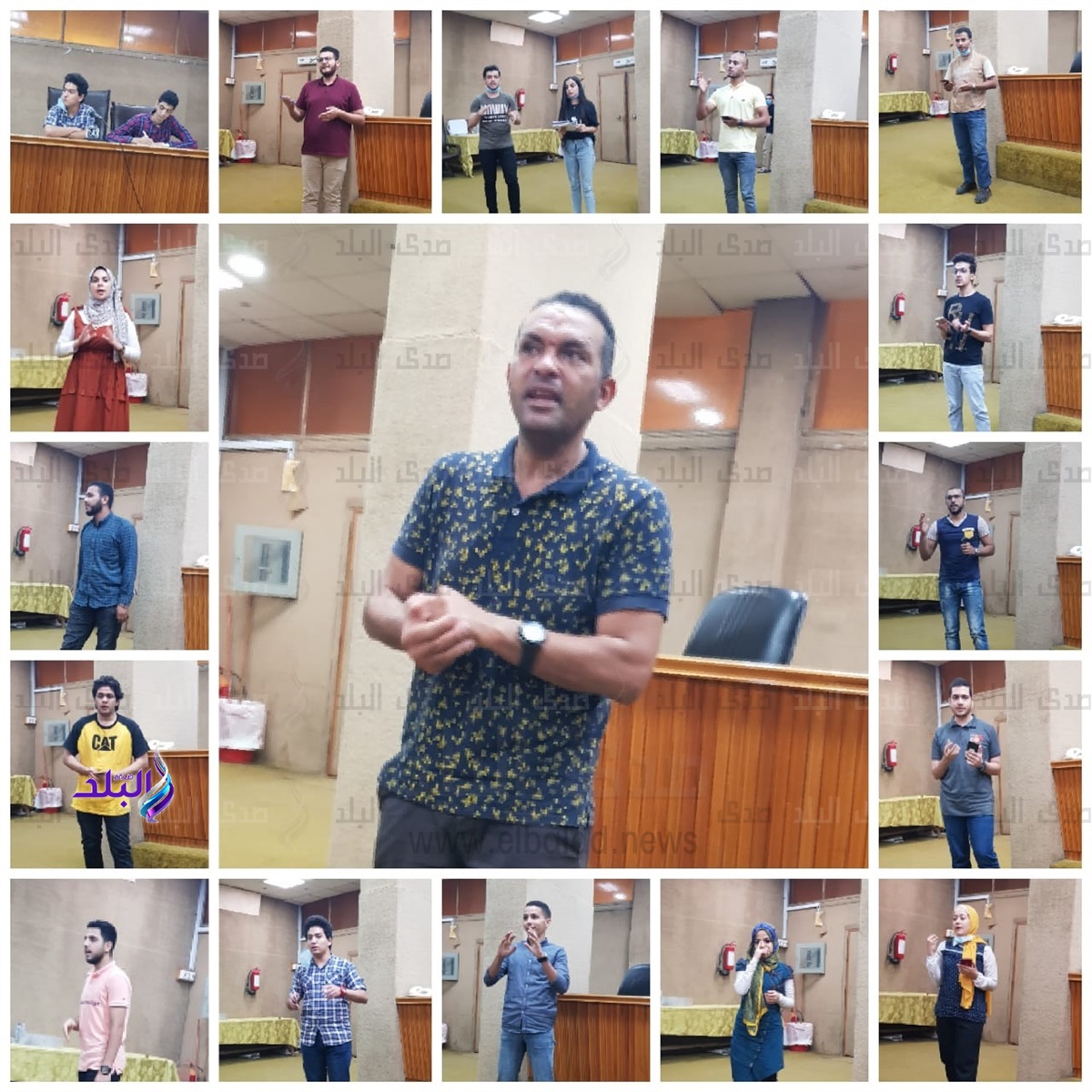 صور الطلاب المتسابقين 