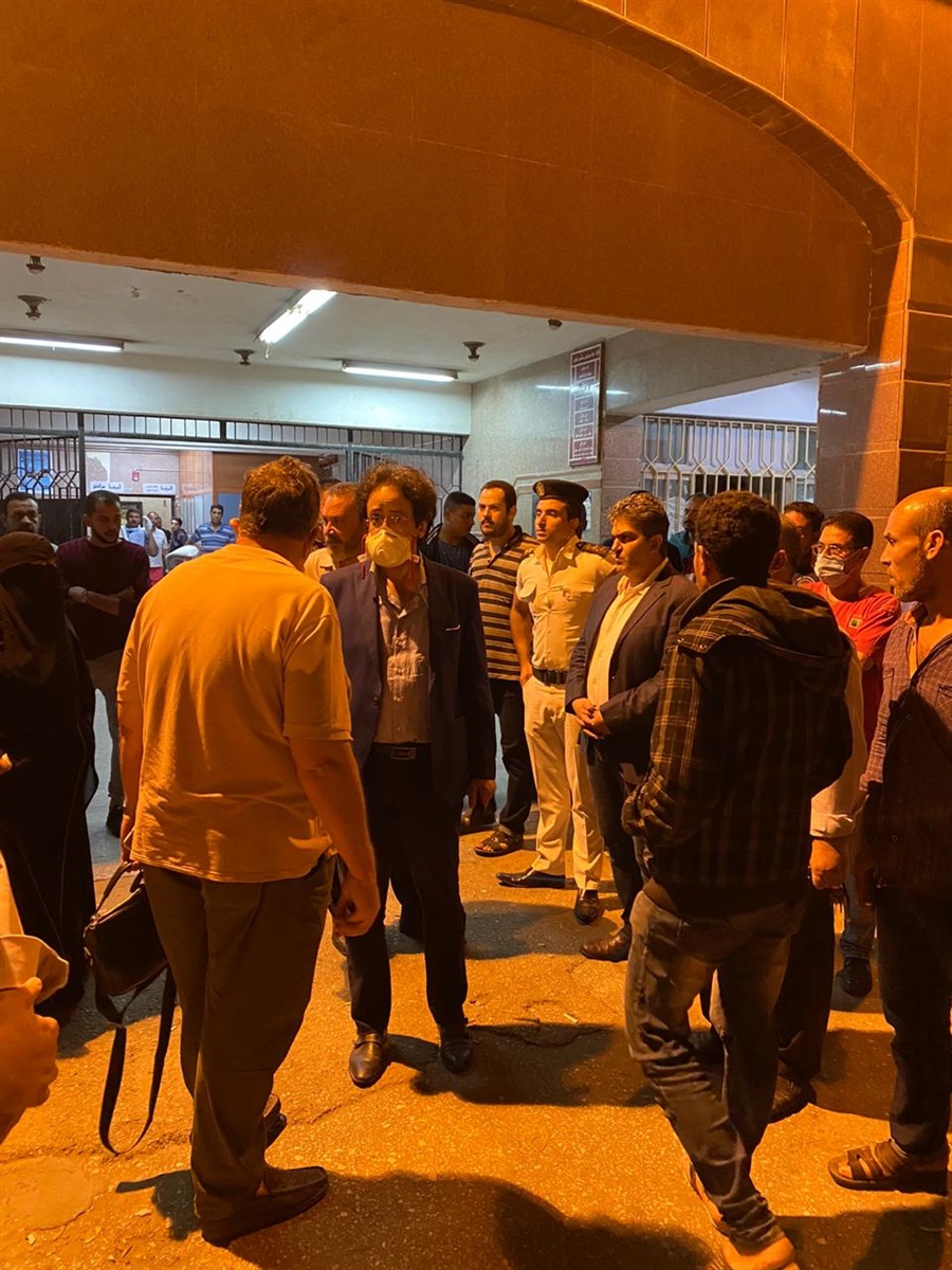 السيطرة علي حريق محدود بمستشفى الطوارئ الجامعي