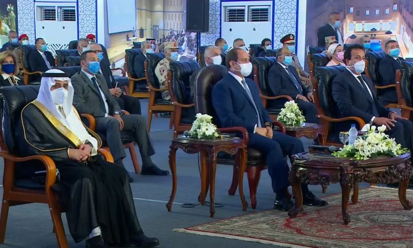 الرئيس السيسي يشهد افتتاح جامعة الملك سلمان