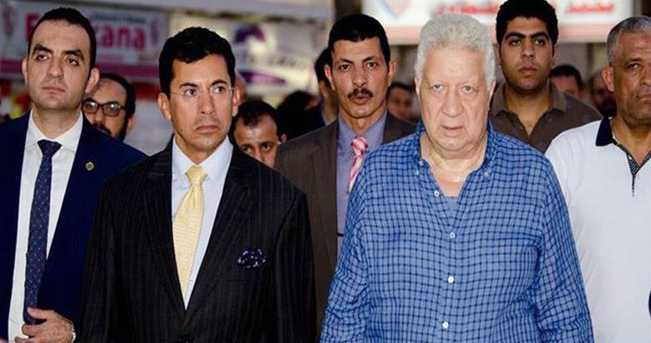 وزير الرياضة ومرتضى منصور رئيس الزمالك