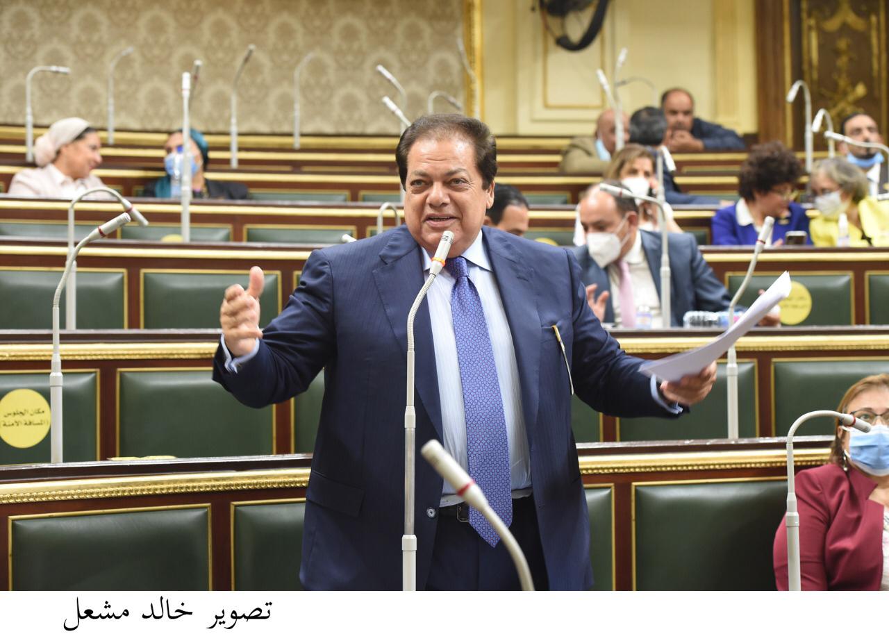 النائب محمد أبو العينين عضو مجلس النواب