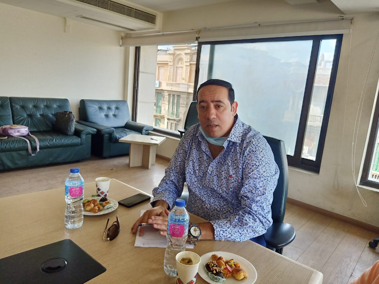 أشرف سلامة رئيس الشعبة