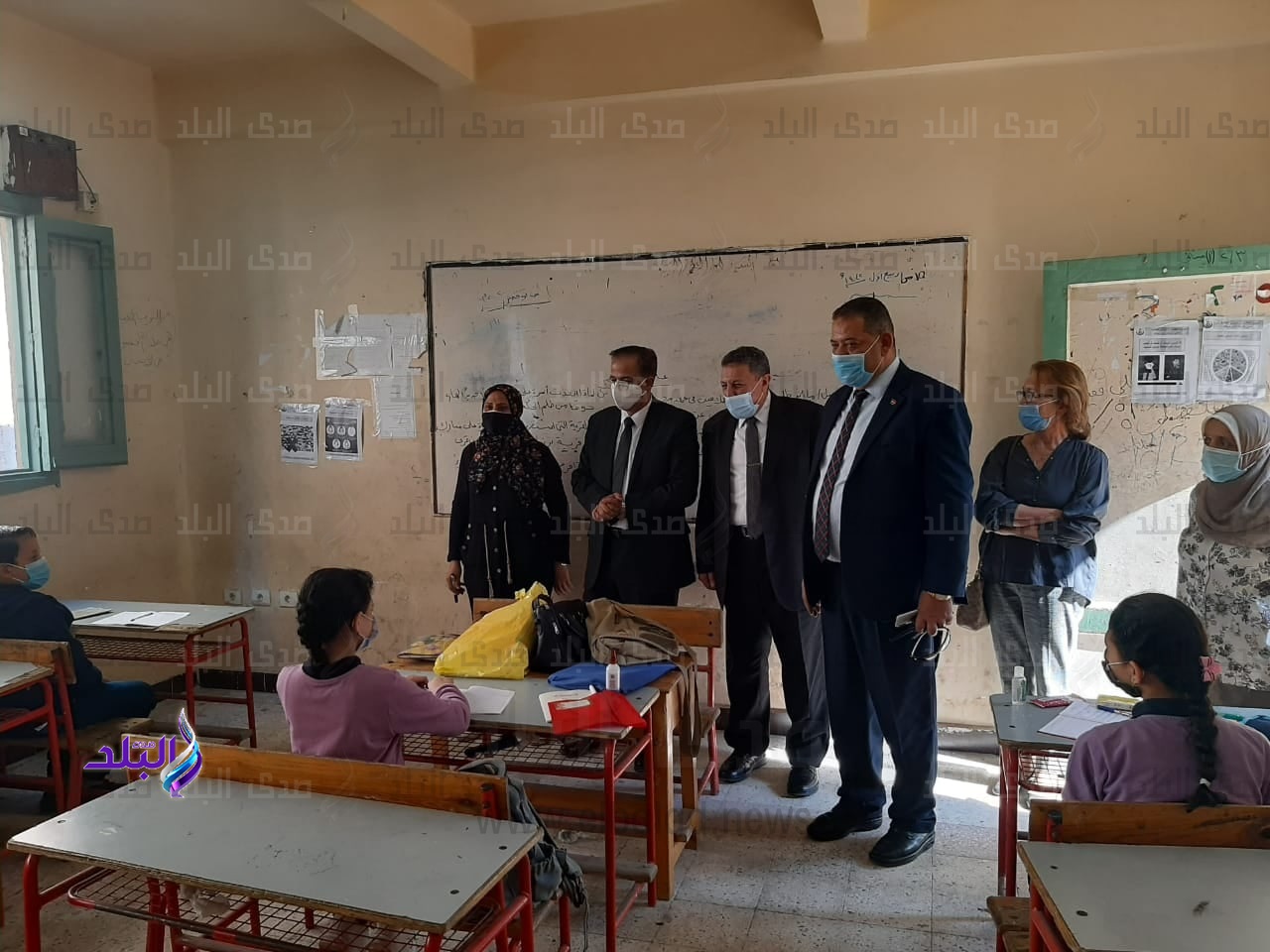 جانب من الزيارة 