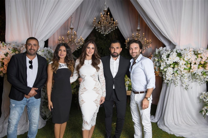 عقد قران درة وهانى سعد 