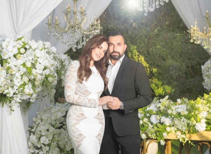 عقد قران درة وهانى سعد 