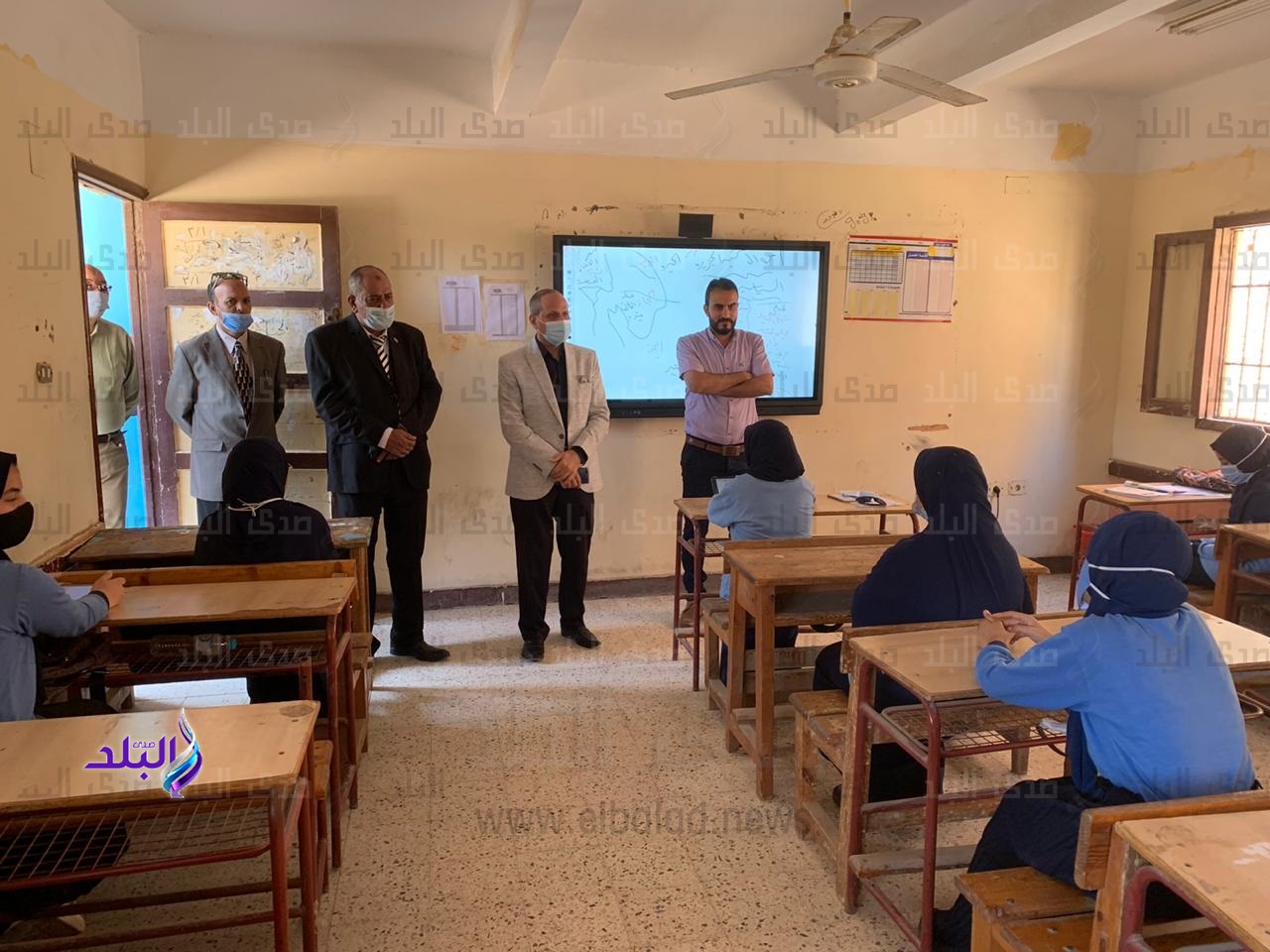 جانب من الجولة التفقدية
