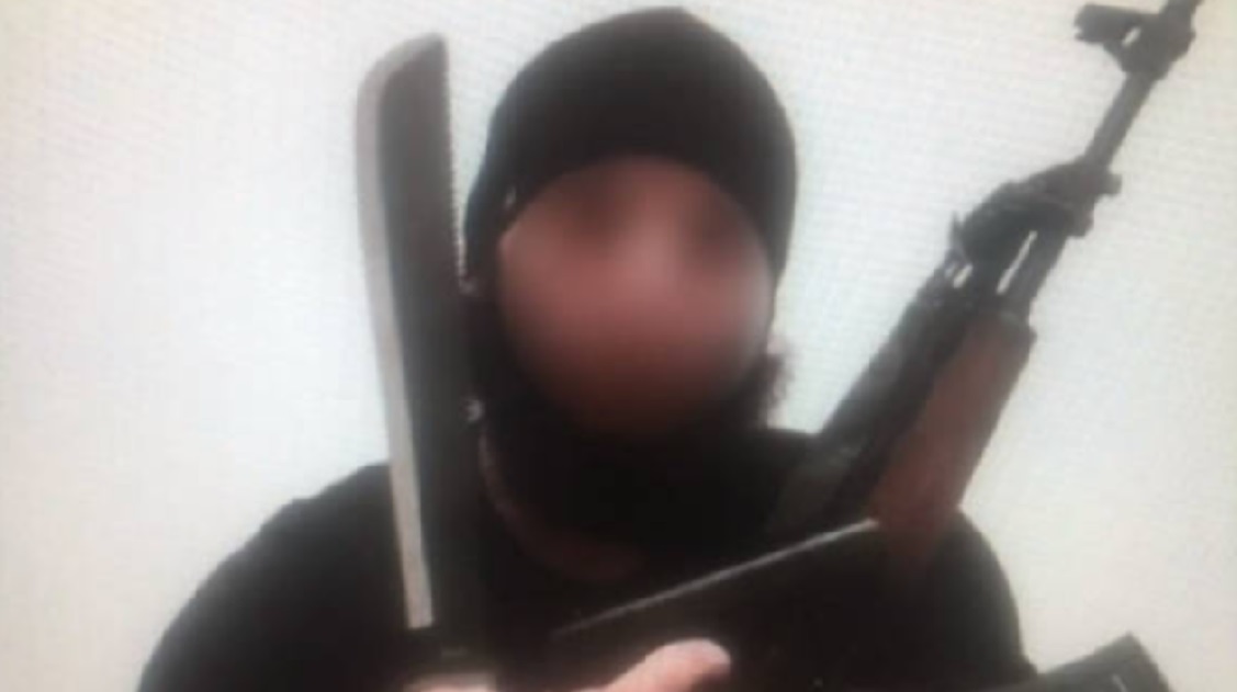 صورة المنفذ مشوشة كما نشرتها صحيفة بيلد