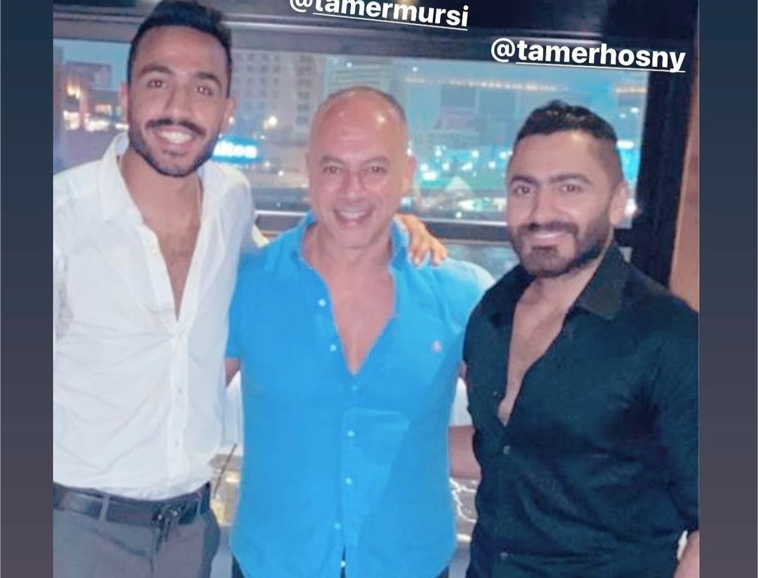 كهربا وتأمر حسني وتامر مرسي