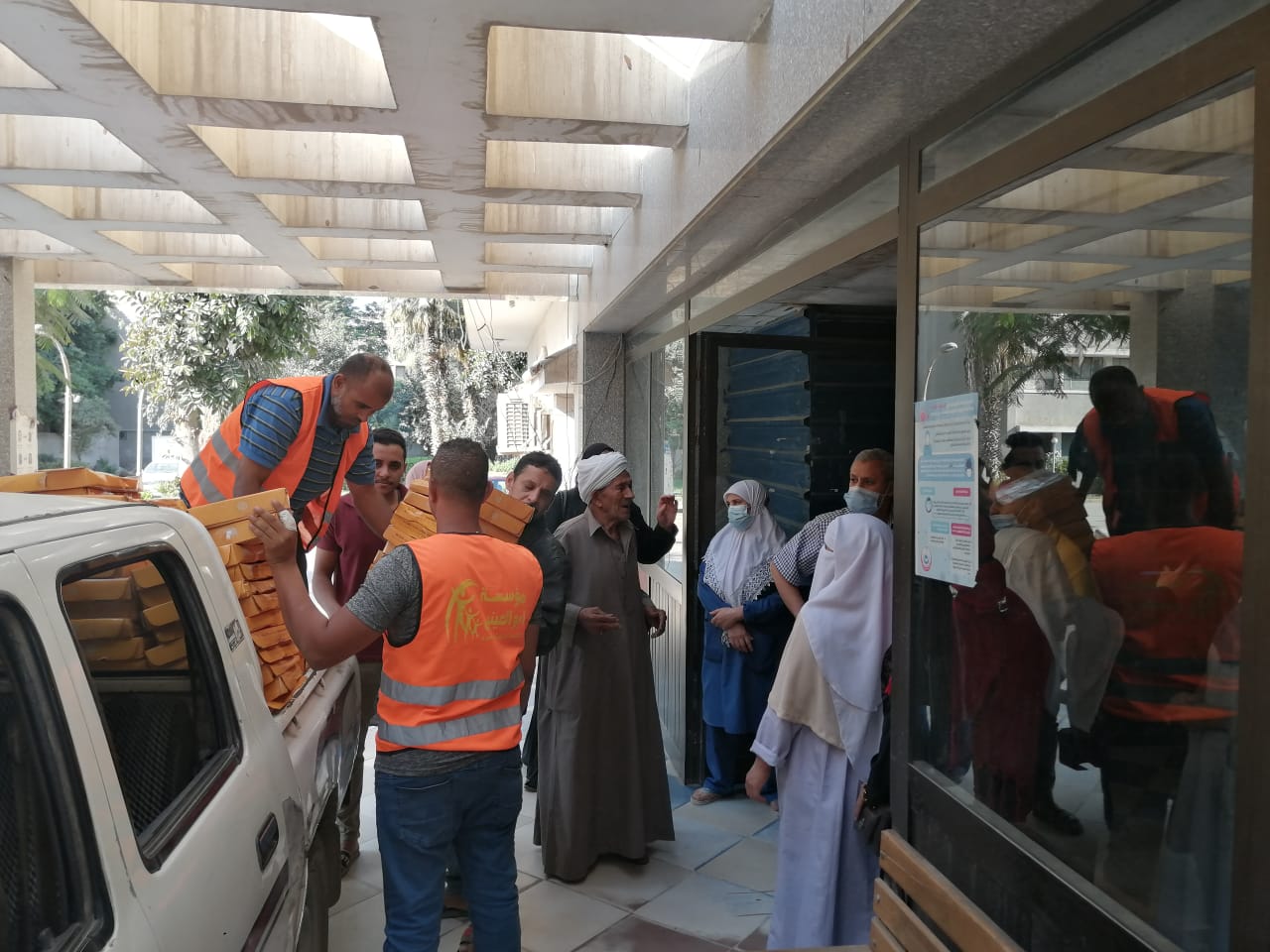 مؤسسة أبو العينين الخيرية داخل مستشفى الصدر بالعمرانية