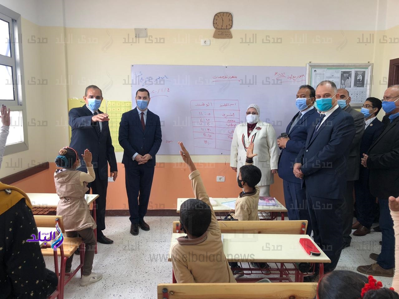 أثناء الزيارة 