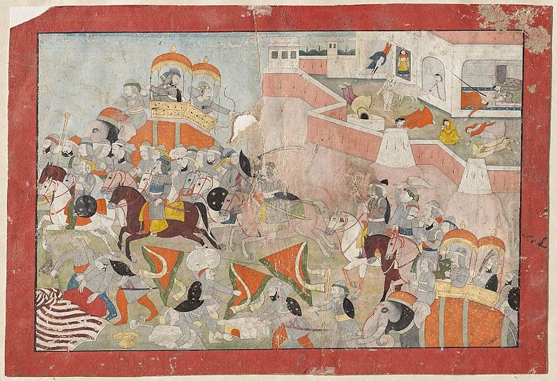 معركة علاء الدين خيلجي في المملكة الهندوسية