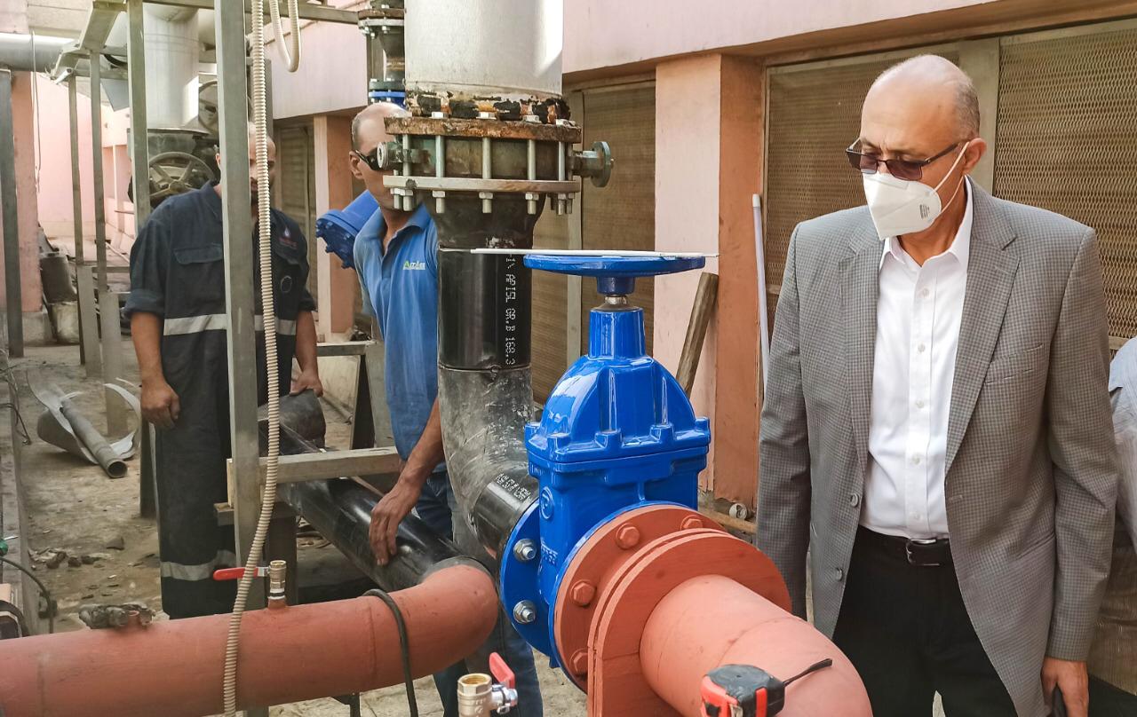 رفع كفاءة البنية التحتية بمستشفيات جامعة طنطا