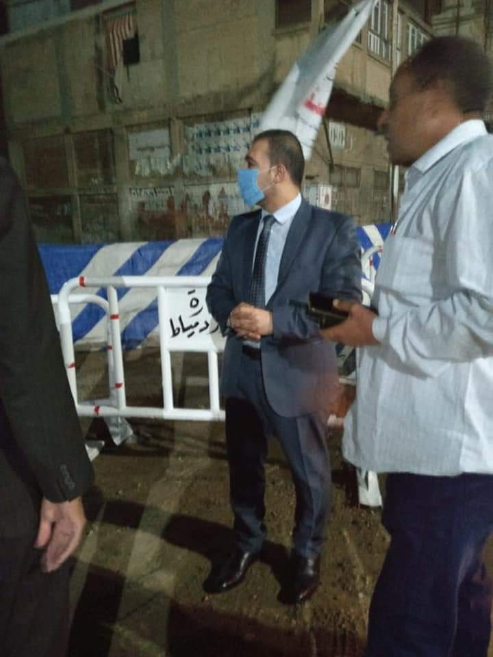 نائب محافظ دمياط يتفقد تجهيز المقار الانتخابية 