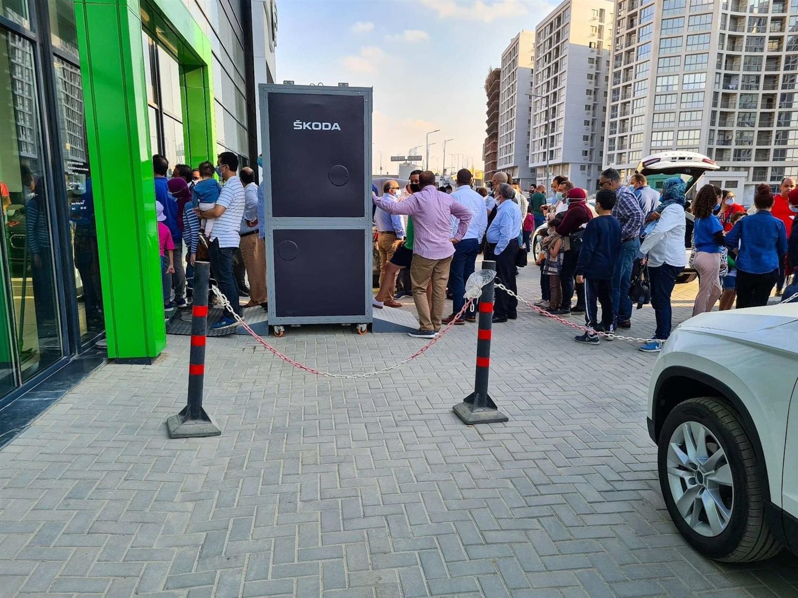 تهافت العملاء على مشاهدة سكودا أوكتافيا SKODA OCTAVIA A8 202