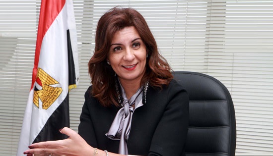 نبيلة مكرم وزيرة الهجرة والمصريين بالخارج