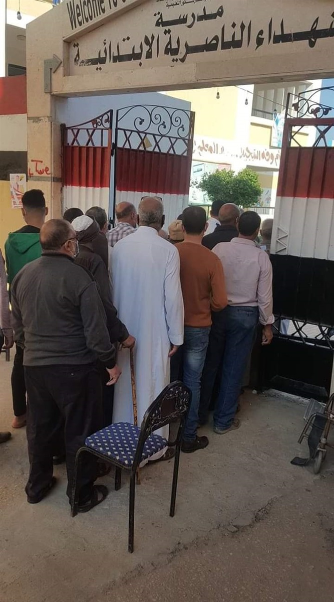 الاقبال على لجان الانتخابات في دمياط 