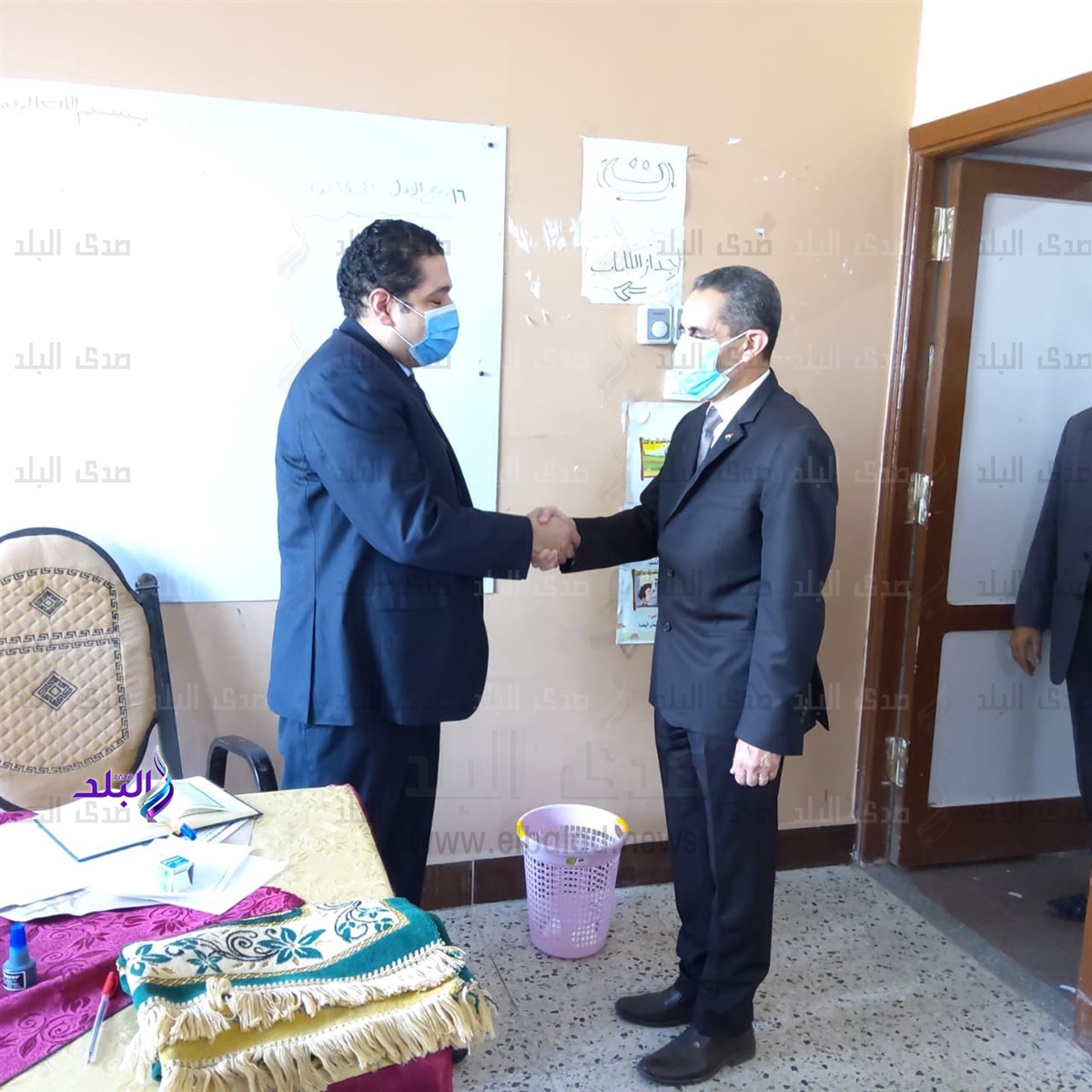 محافظ الغربية يتابع اللجان الانتخابية بحي أول وثان طنطا