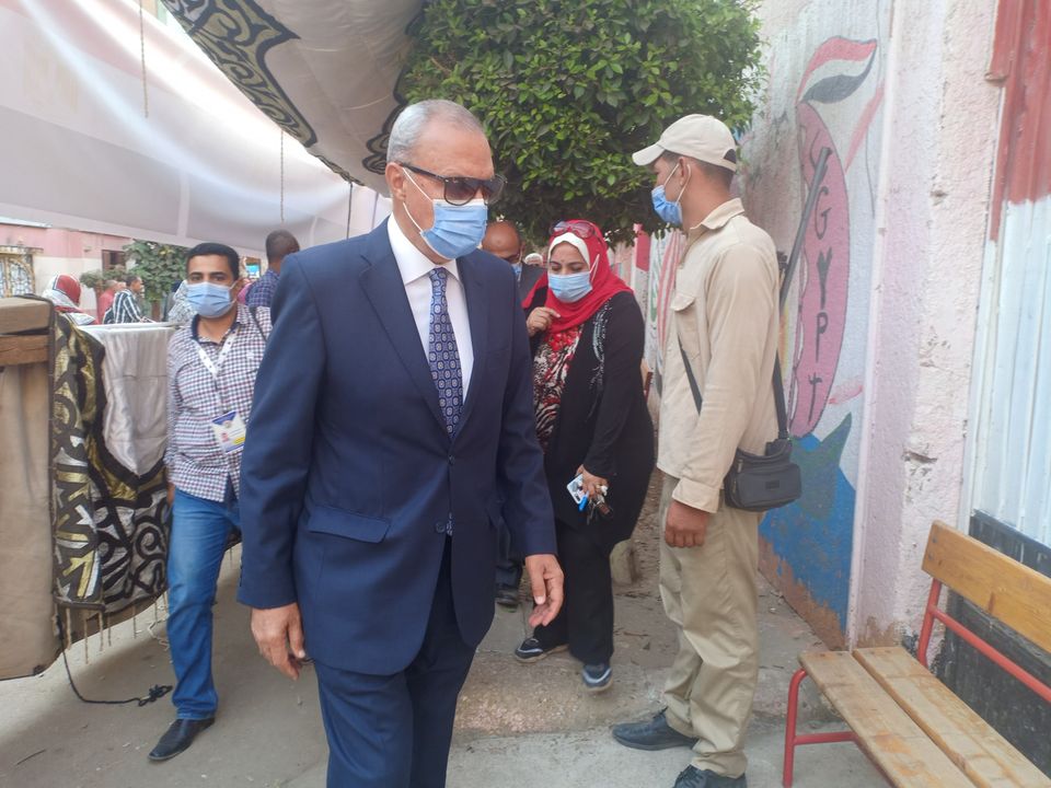 محافظ القليوبية : اقبال من المواطنين على المشاركة 