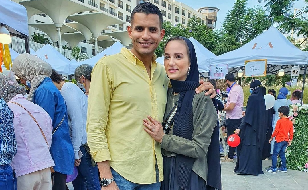 عمر ربيع ياسين وزوجته