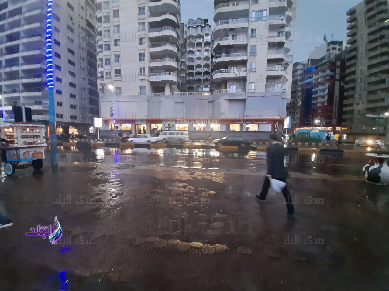 امطار الاسكندرية 