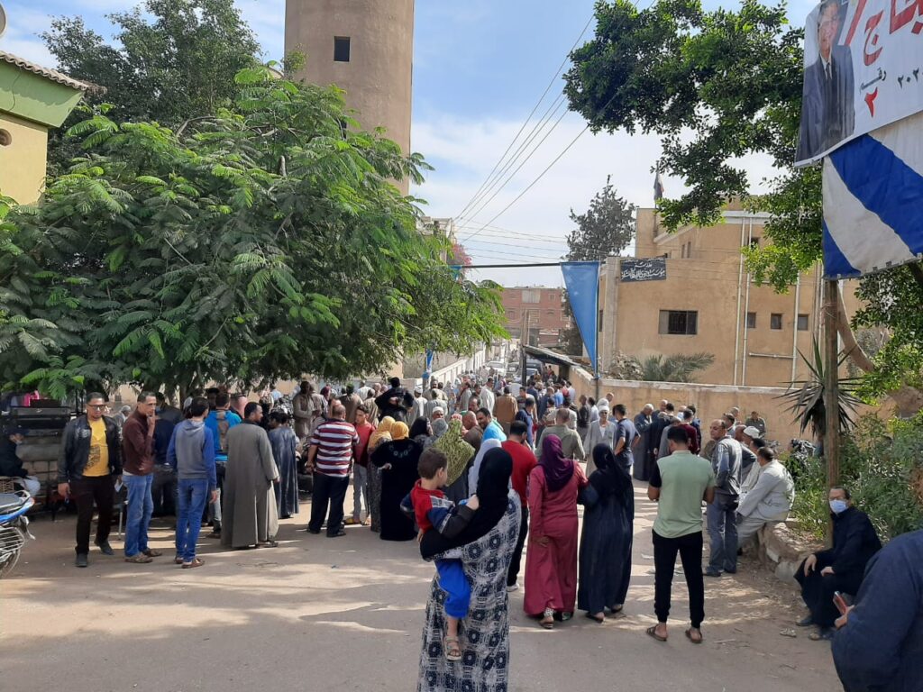 اقبال كبير من مواطنى القليوبية للادلاء بأصواتهم فى القليوبية