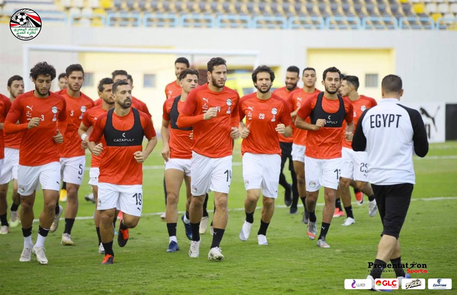 تدريبات منتخب مصر