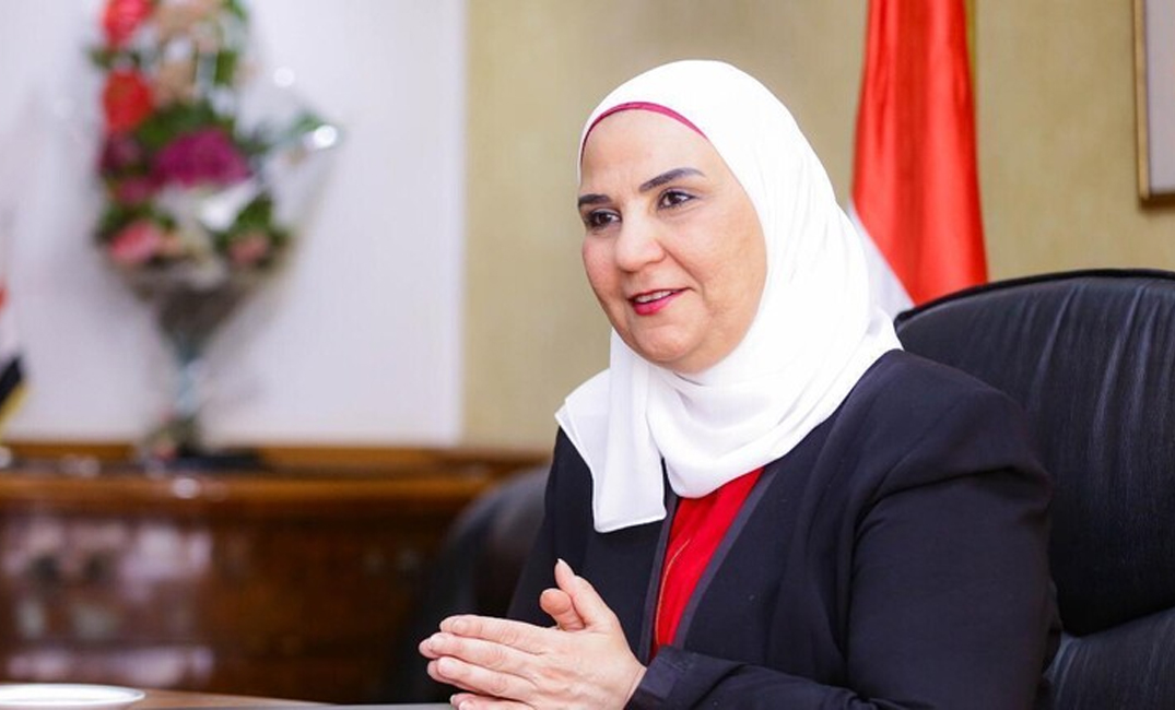 نيفين القباج وزيرة التضامن الاجتماعى