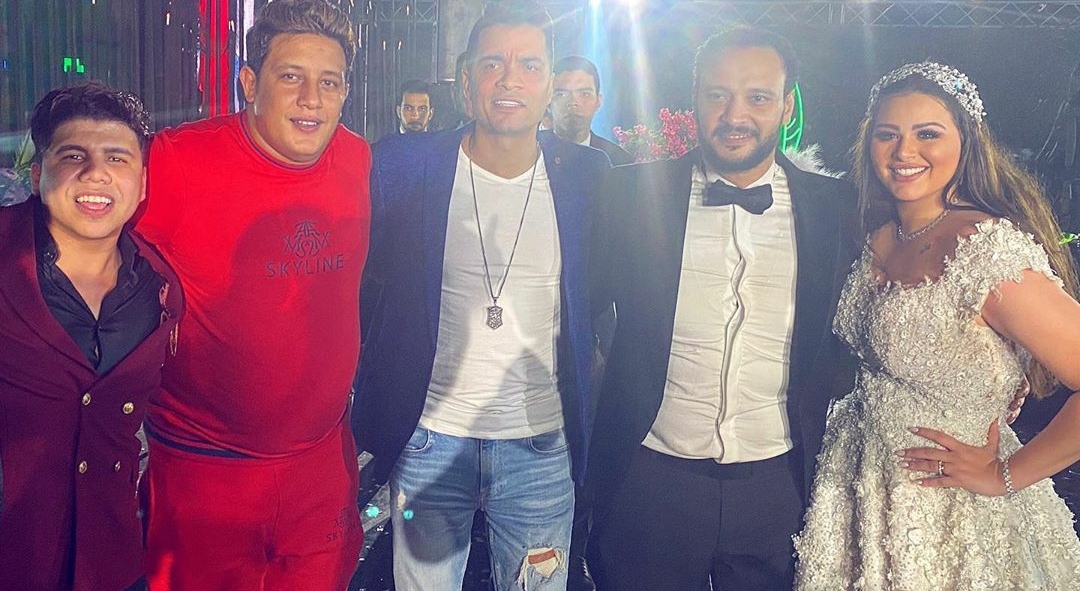 حفل زفاف احمد خالد صالح وهنادي مهنا