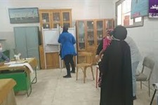 الناخبين في لجان القناطر 