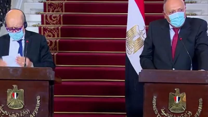 وزير الخارجية الفرنسي، جان ايف لودريان
