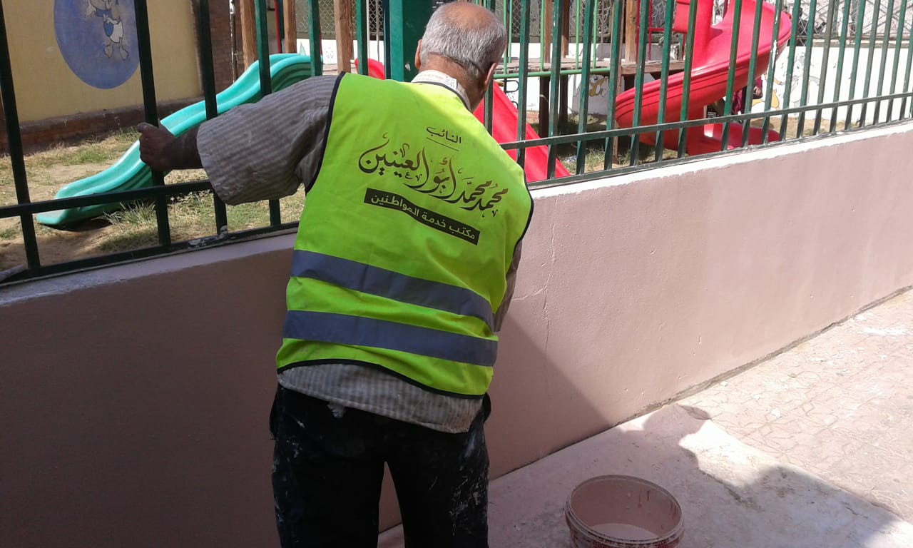 تطوير مراكز شباب المنيب وأرض اللواء والحيتية