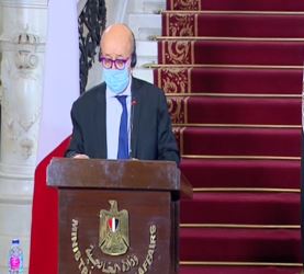 وزير الخارجية الفرنسي، جان إيف لودريان