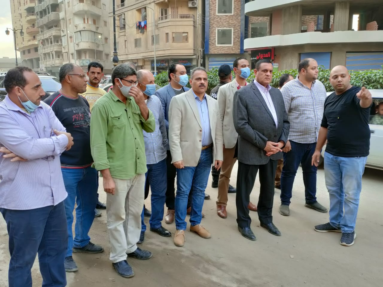 جولة محافظ البحيرة في شوارع دمنهور 