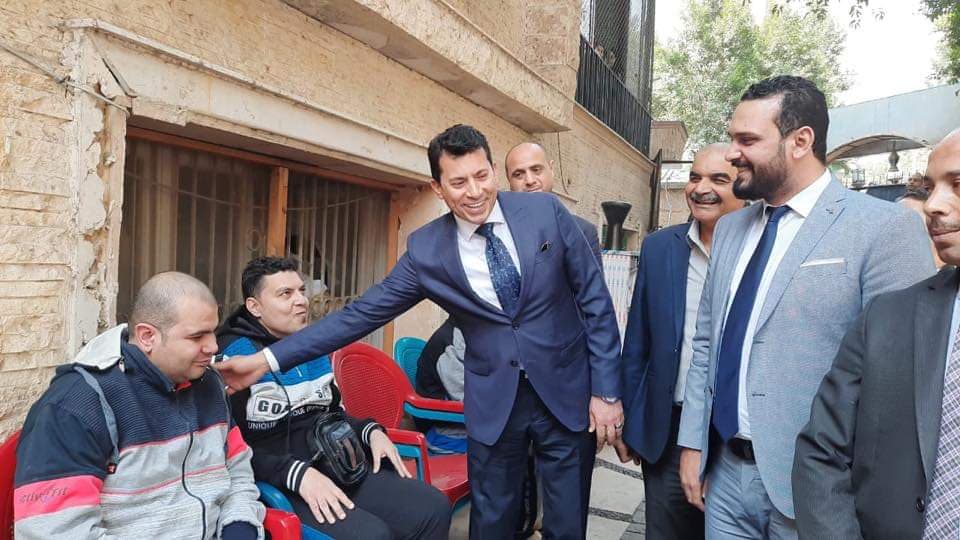 أشرف صبحى وزير الشباب والرياضة