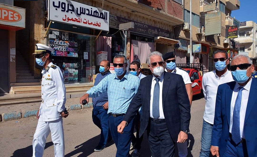 جولة محافظ جنوب سيناء  جولة محافظ جنوب سيناء