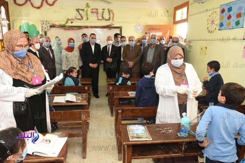  الحملة القومية للقضاء علي الطفيليات المعوية للتلاميذ