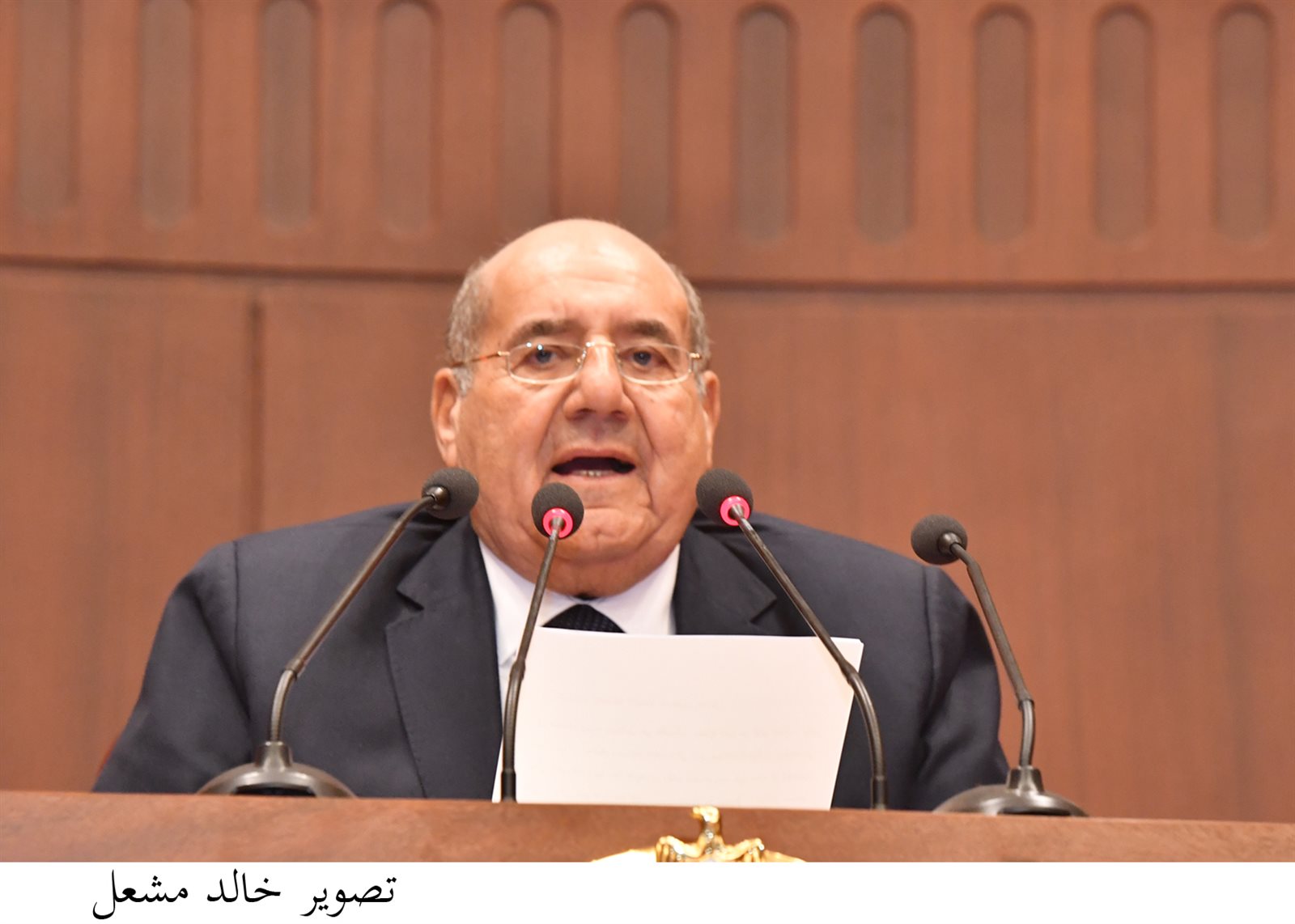 المستشار عبد الوهاب عبد الرازق رئيس مجلس الشيوخ