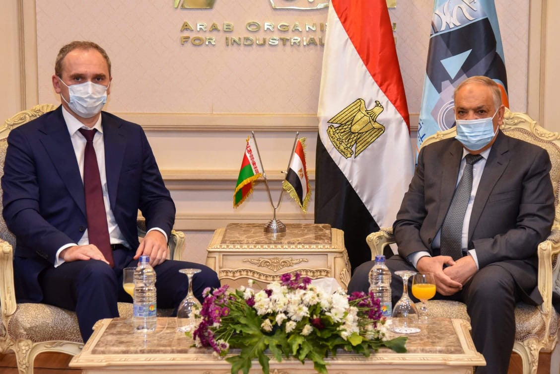 رئيس الهيئة العربية للتصنيع وسفير بيلاروسيا 