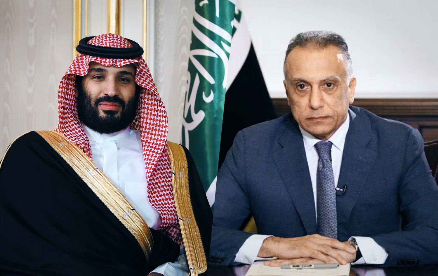 مصطفى الكاظمي ومحمد بن سلمان