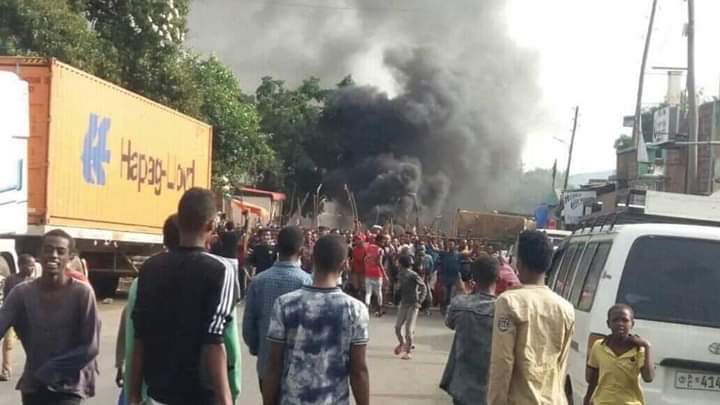 انفجار سابق في العاصمة الإثيوبية أديس أبابا