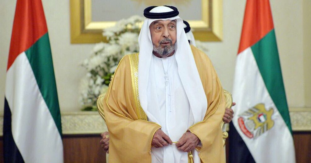 رئيس الإمارات الشيخ خليفة بن زايد آل نهيان