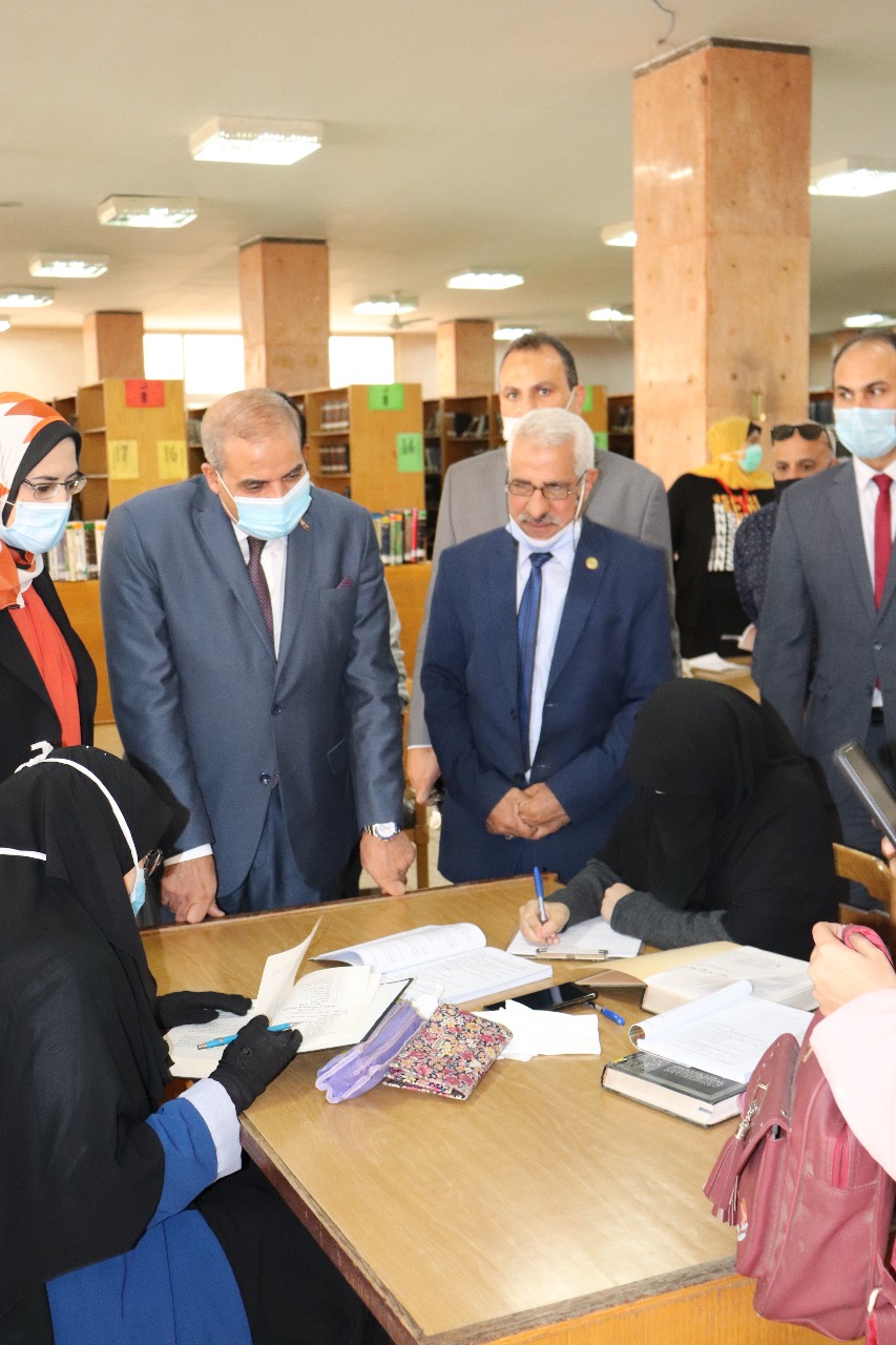 افتتاح معرض الكتاب بجامعة الأزهر 