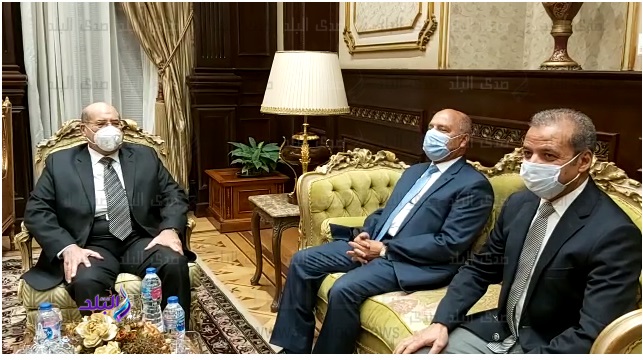 رئيس مجلس الشيوخ يستقبل وزير النقل