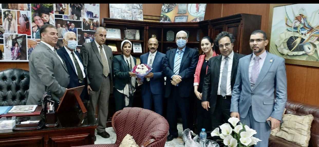 جانب من التكريم 