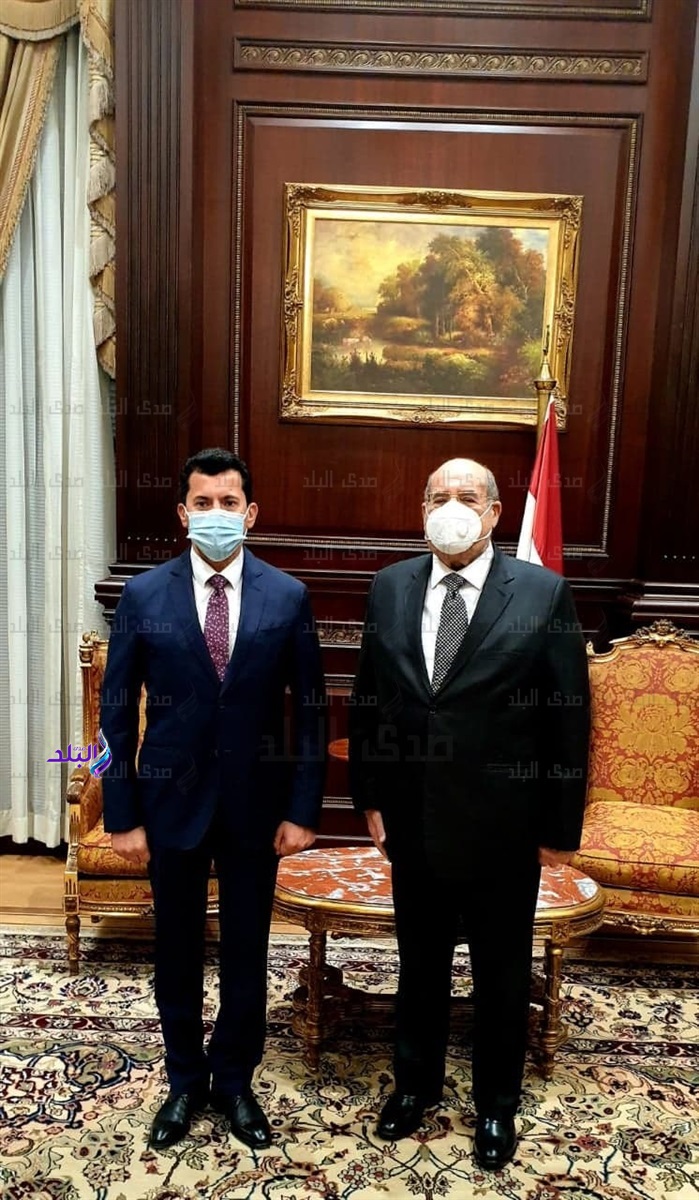 رئيس مجلس الشيوخ يستقبل وزير الشباب و الرياضة