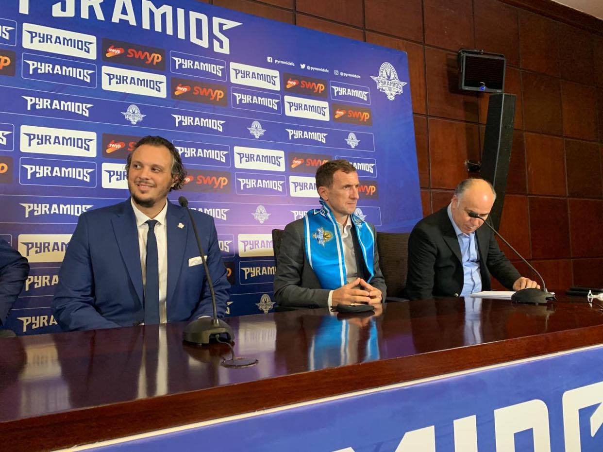 المدير الفني الجديد لبيراميدز